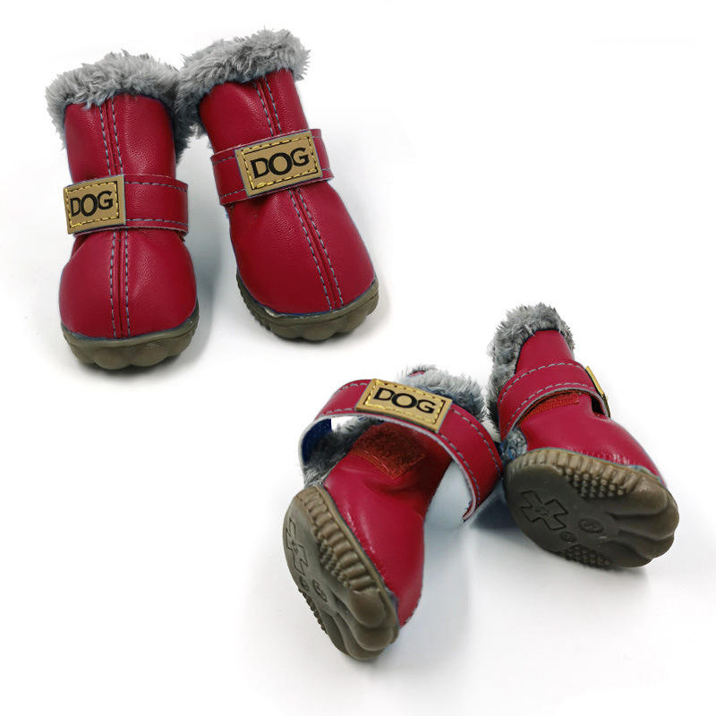 Dog Australia Waterproof Fleece-Lined Warm Dog Snow Boots - Doot's Pet LLC Collars For A Cause