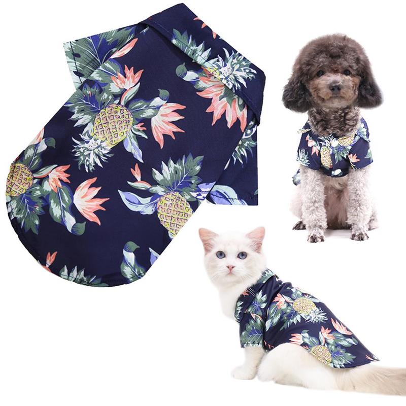 Hawaiian Pet Shirts - Doot's Pet LLC Collars For A Cause