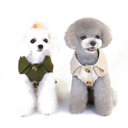British Style Pet Jacket Coat