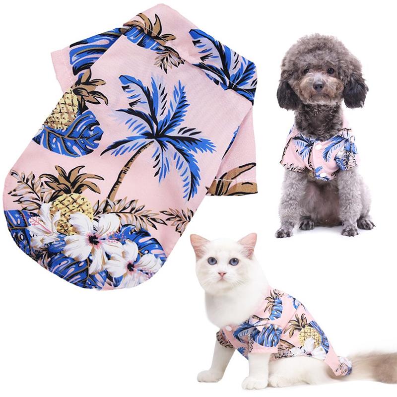 Hawaiian Pet Shirts - Doot's Pet LLC Collars For A Cause