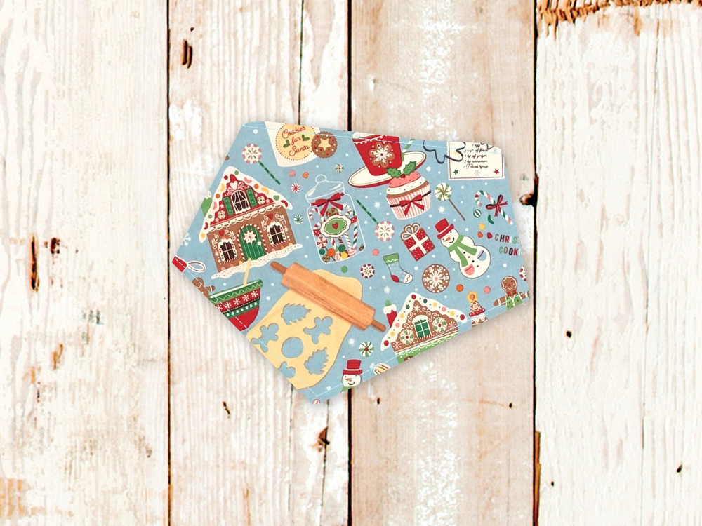 "Holiday Baking" Dog Bandana