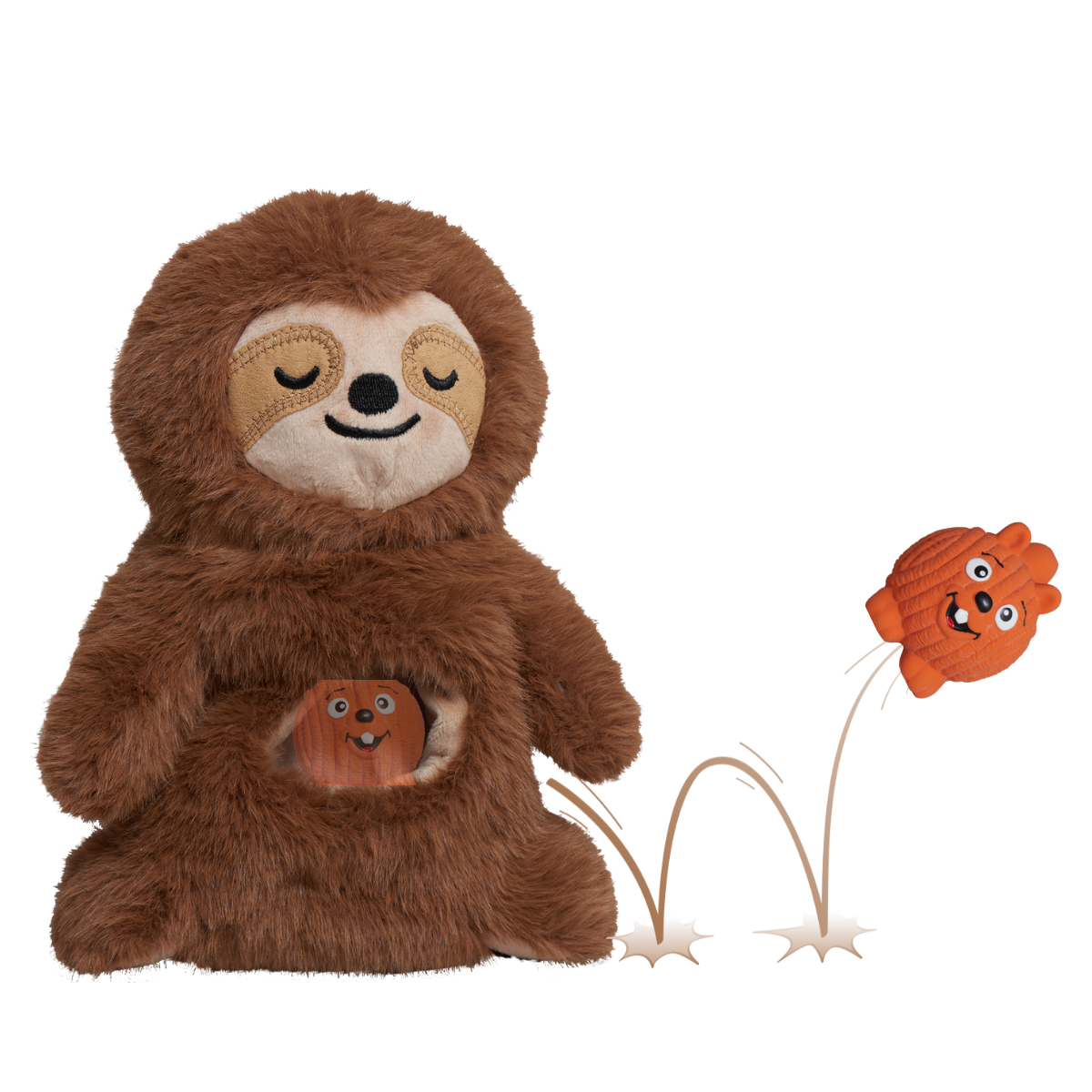 HuggleSnuffles™ Snuggle & Zoom™ Enrichment Toy
