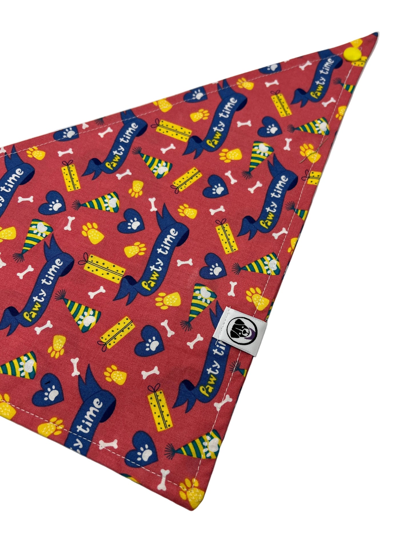 Birthday Pawty Time Dog Bandana