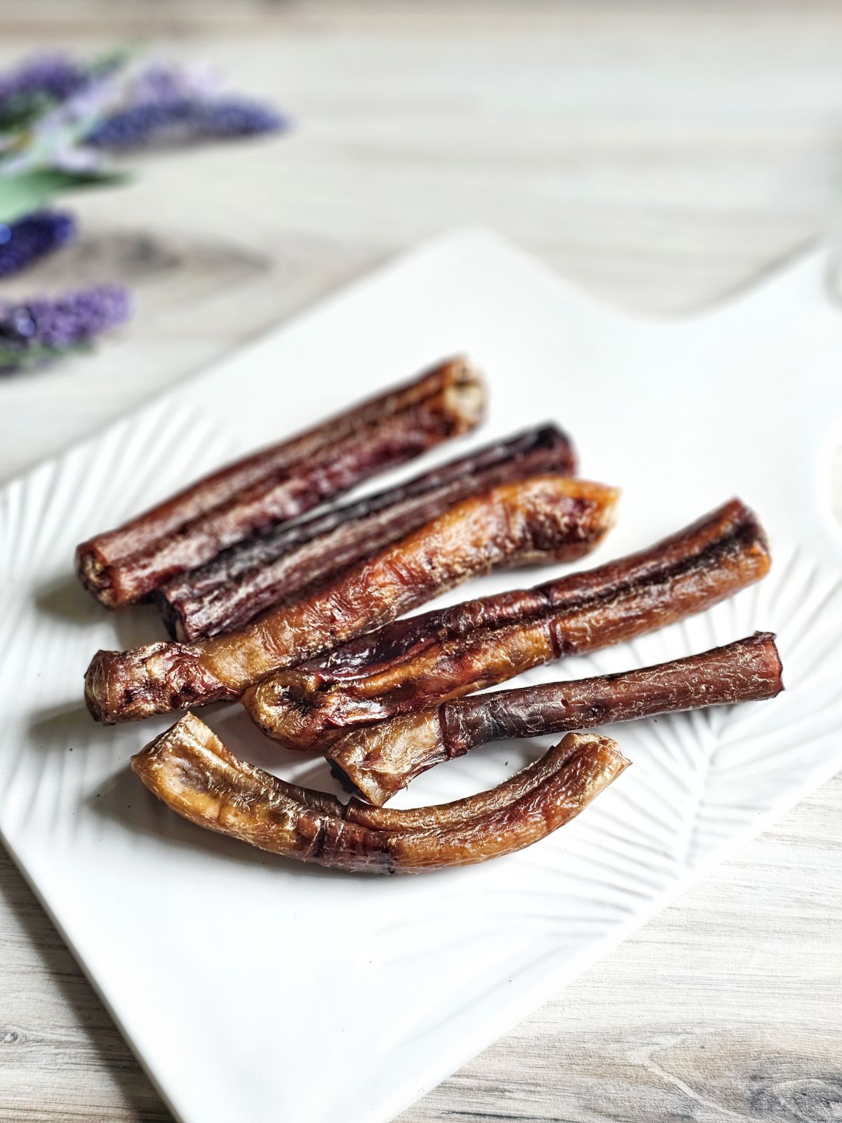 Beef Pizzle (Sticks, Loops, Short, - Doot's Pet LLC Collars For A Cause