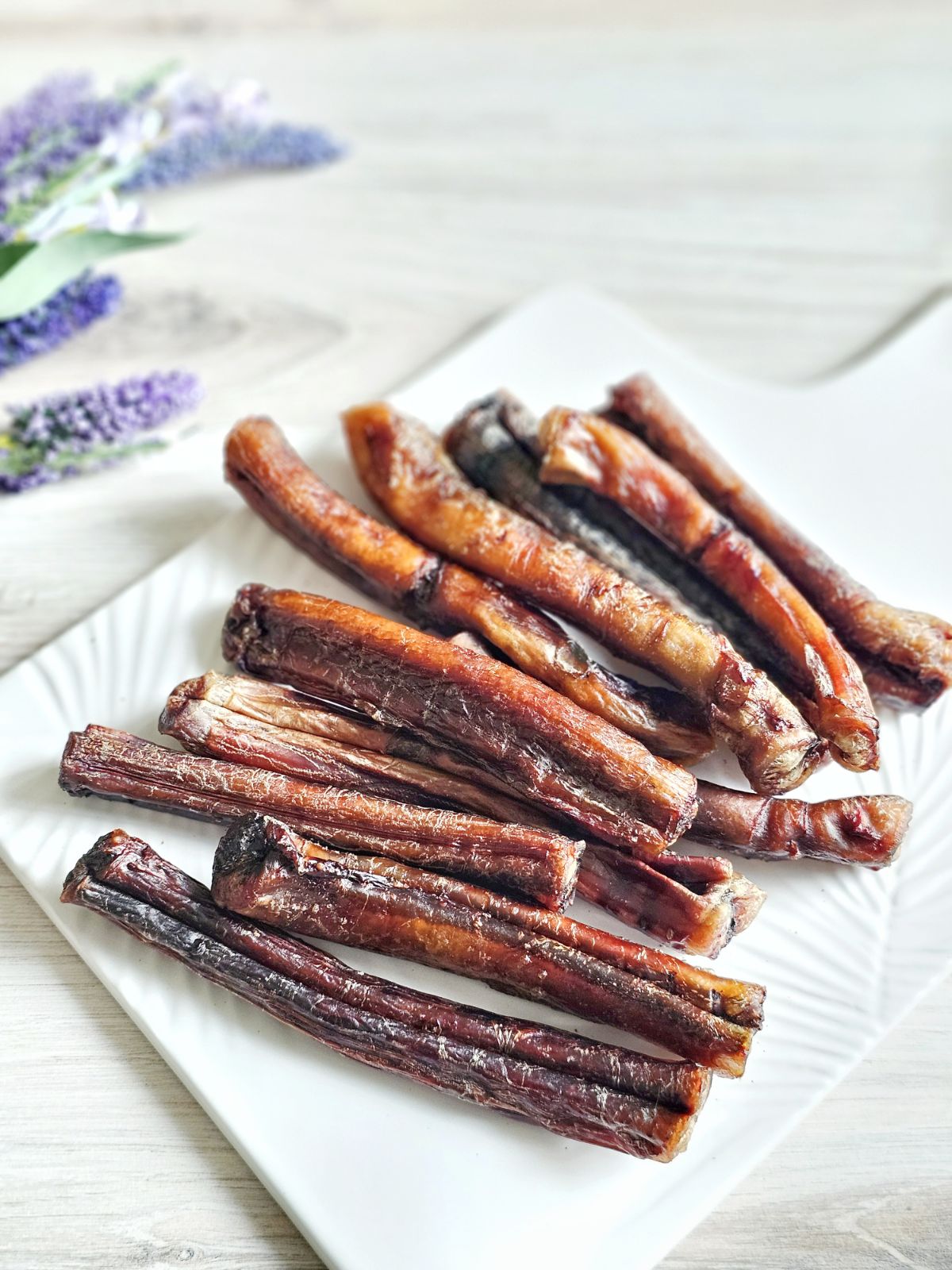 Beef Pizzle (Sticks, Loops, Short, - Doot's Pet LLC Collars For A Cause