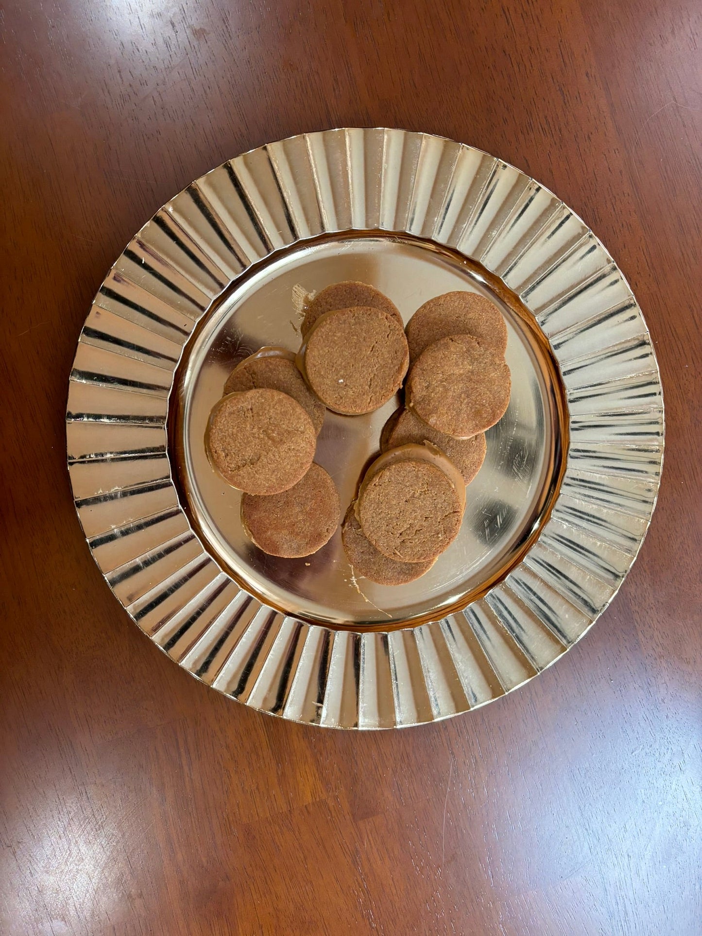 Peanut Butter Macarons Organic Dog Treats