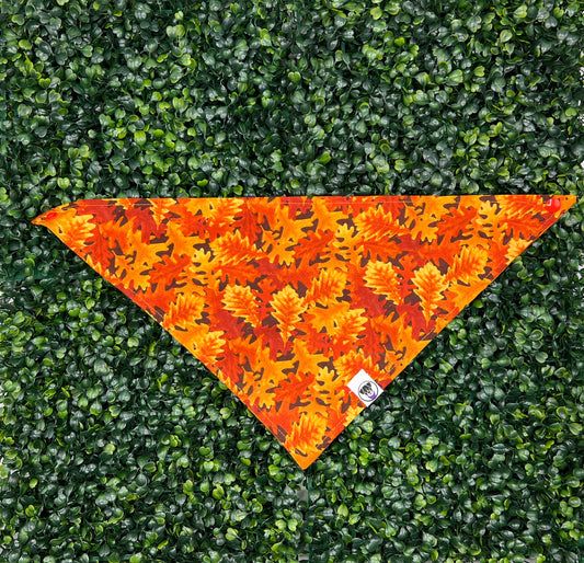 Oak Leaf Pile Bandana