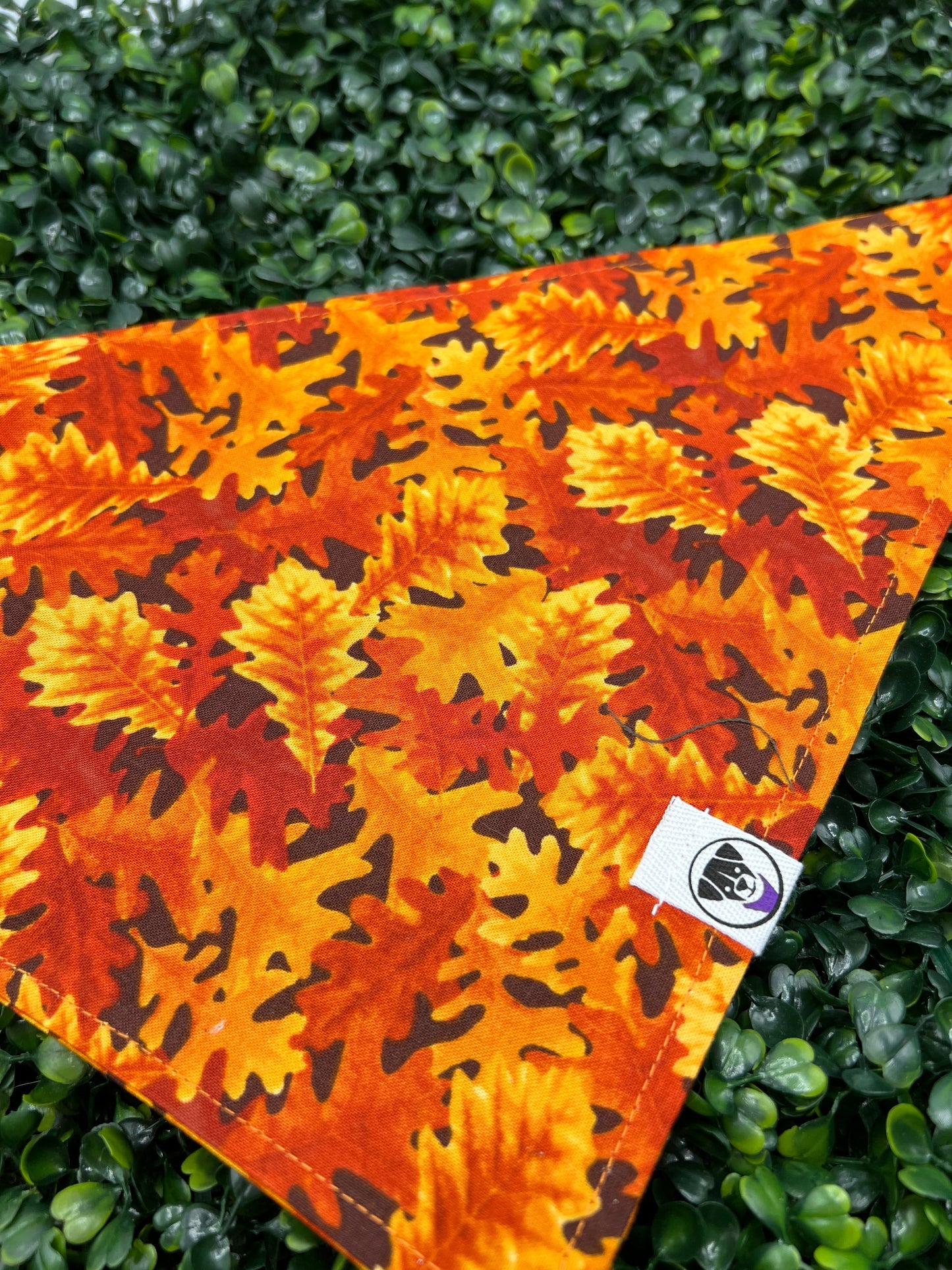 Oak Leaf Pile Bandana