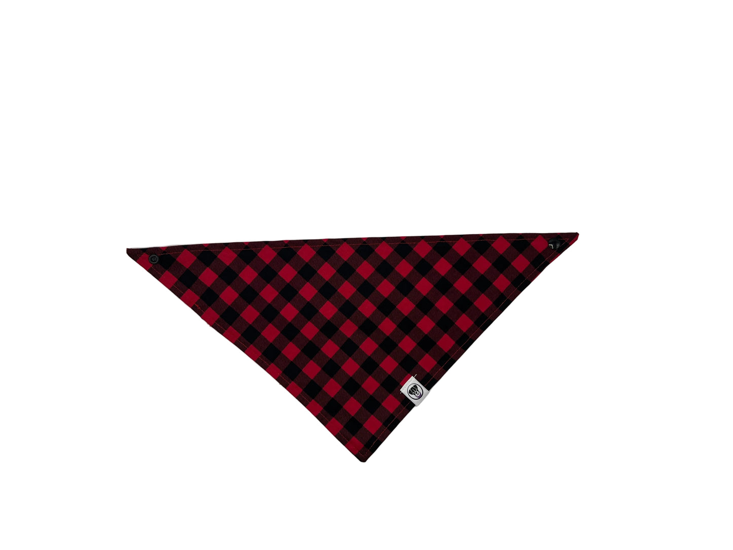Red Buffalo Dog Bandana