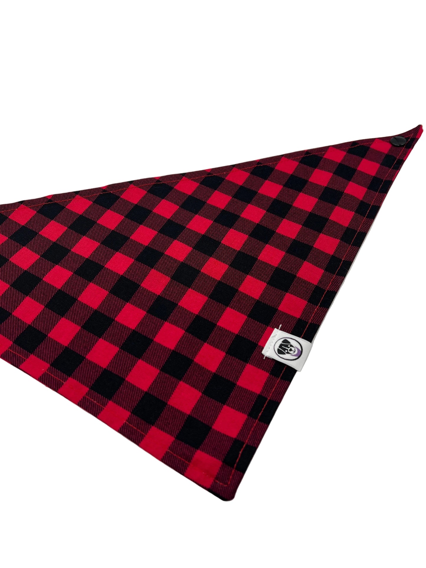 Red Buffalo Dog Bandana