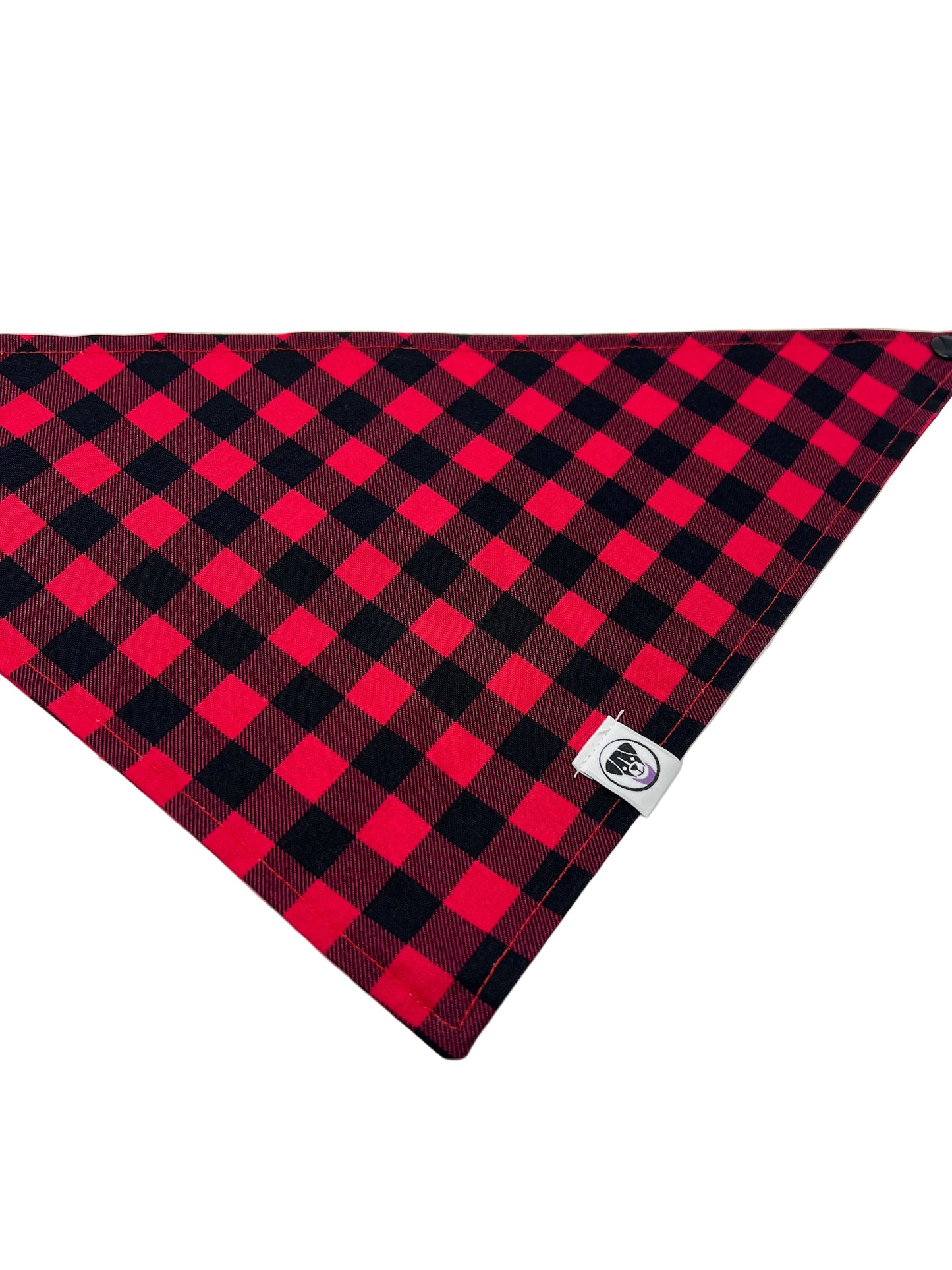 Red Buffalo Dog Bandana