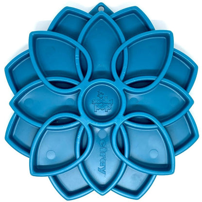 Mandala eTray Shallow Slow Feeder Dog Bowl for Enrichment | USA Made - Doot's Pet LLC Collars For A Cause