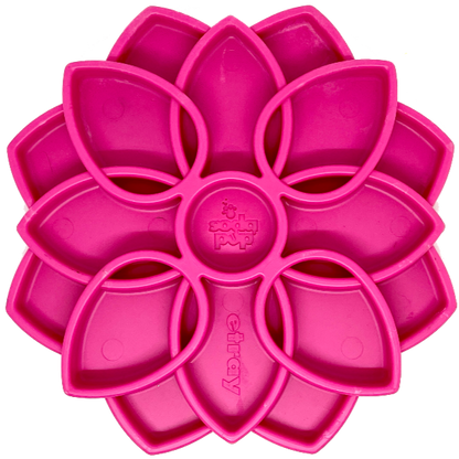 Mandala eTray Shallow Slow Feeder Dog Bowl for Enrichment | USA Made - Doot's Pet LLC Collars For A Cause