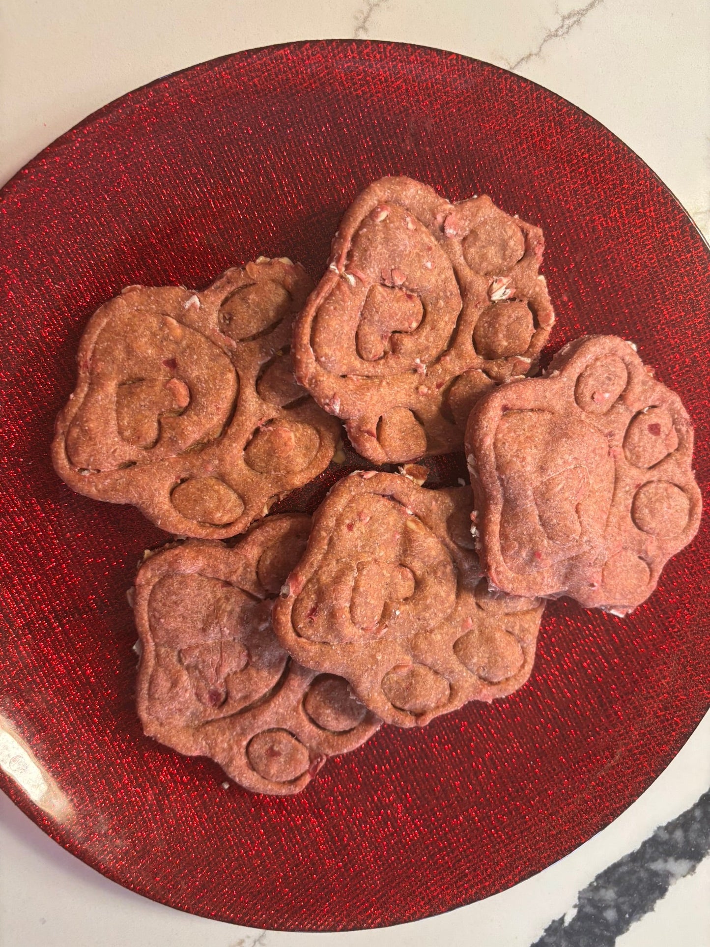 Crunchy Beet-a-licious Paws