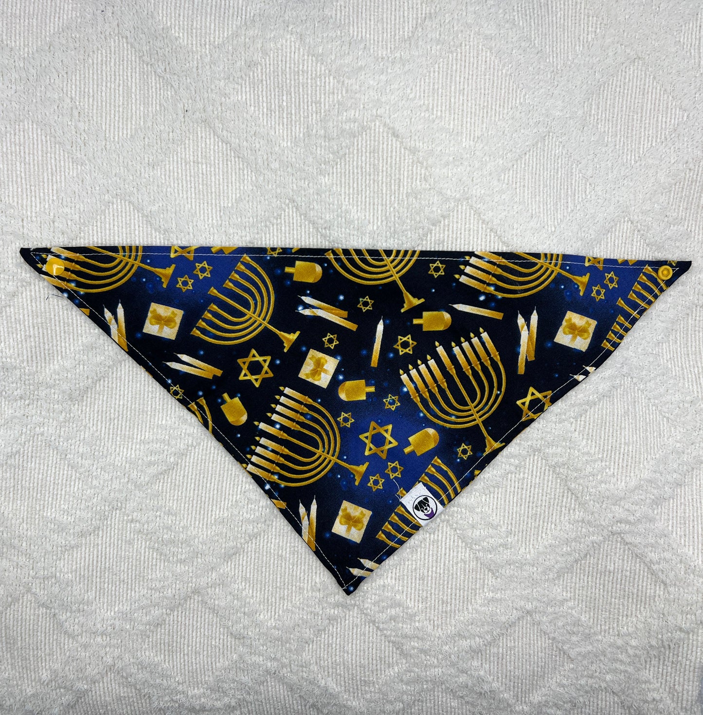 Golden Hanukkah Bandana