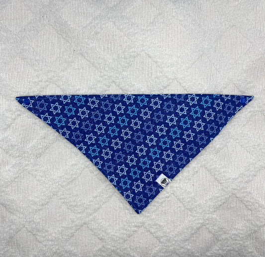 Star of David Glitter Bandana