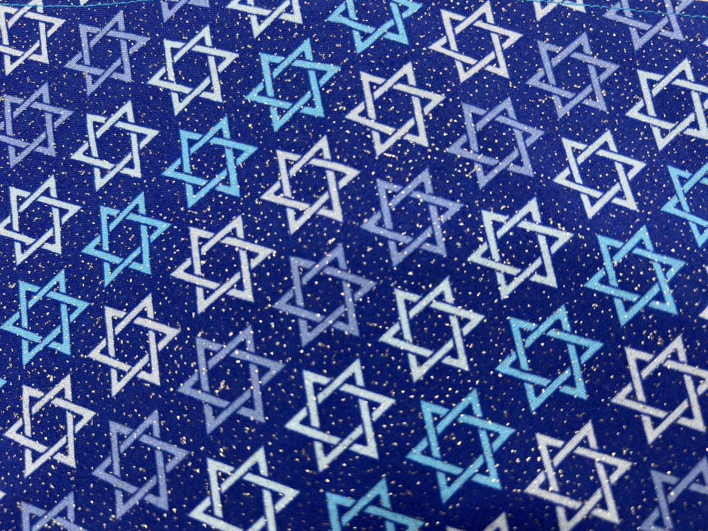 Star of David Glitter Bandana