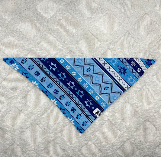 Hanukkah Sweater Bandana
