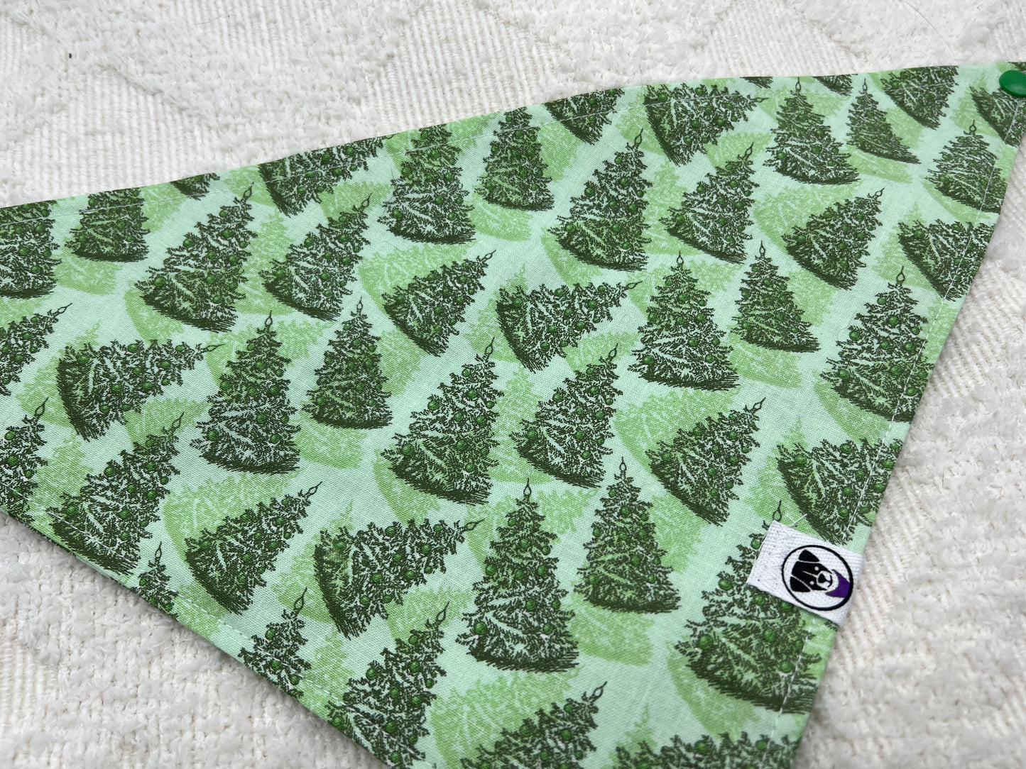 Baubled Evergreens Bandana