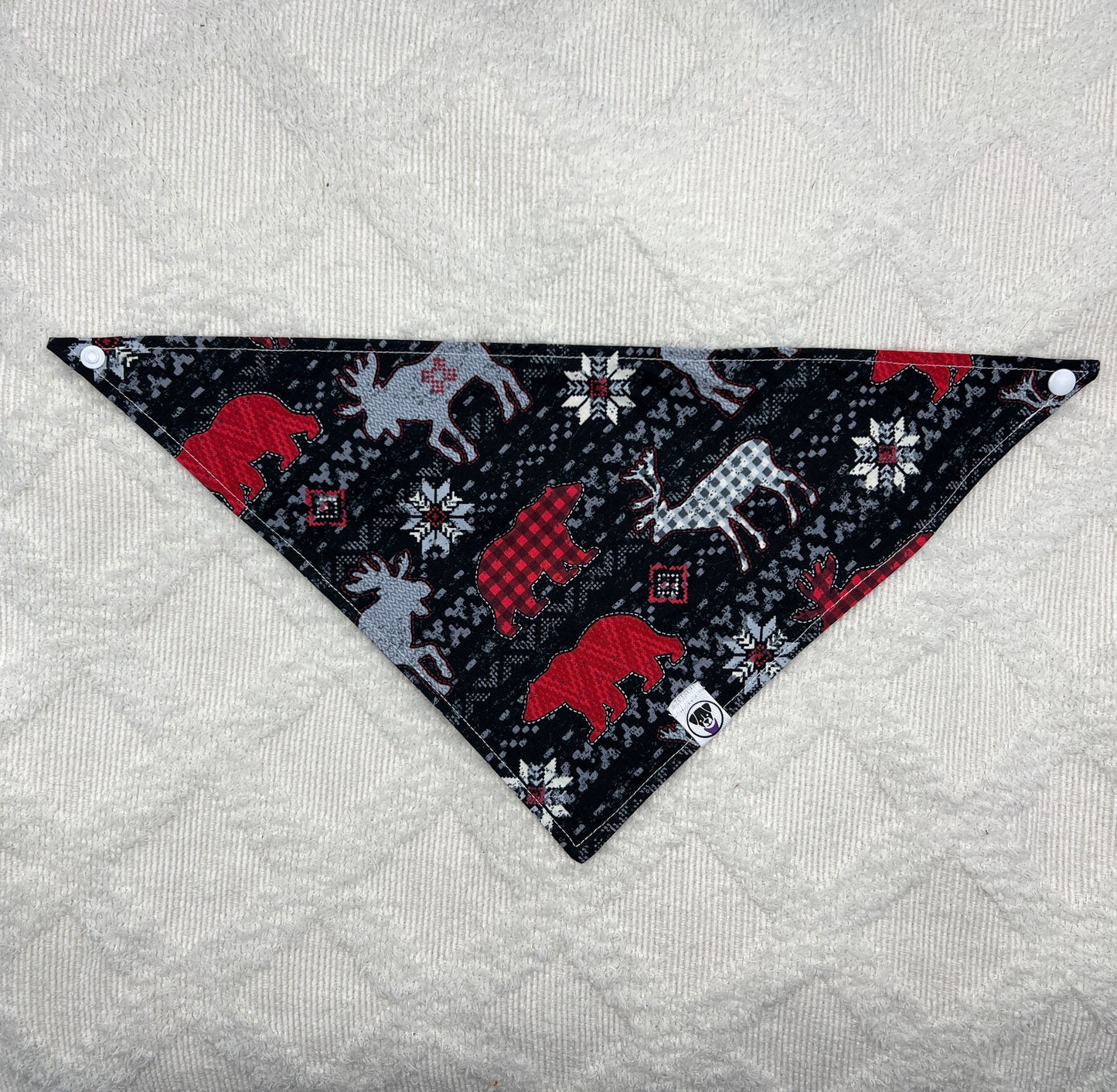 Winter Moose Sweater Bandana
