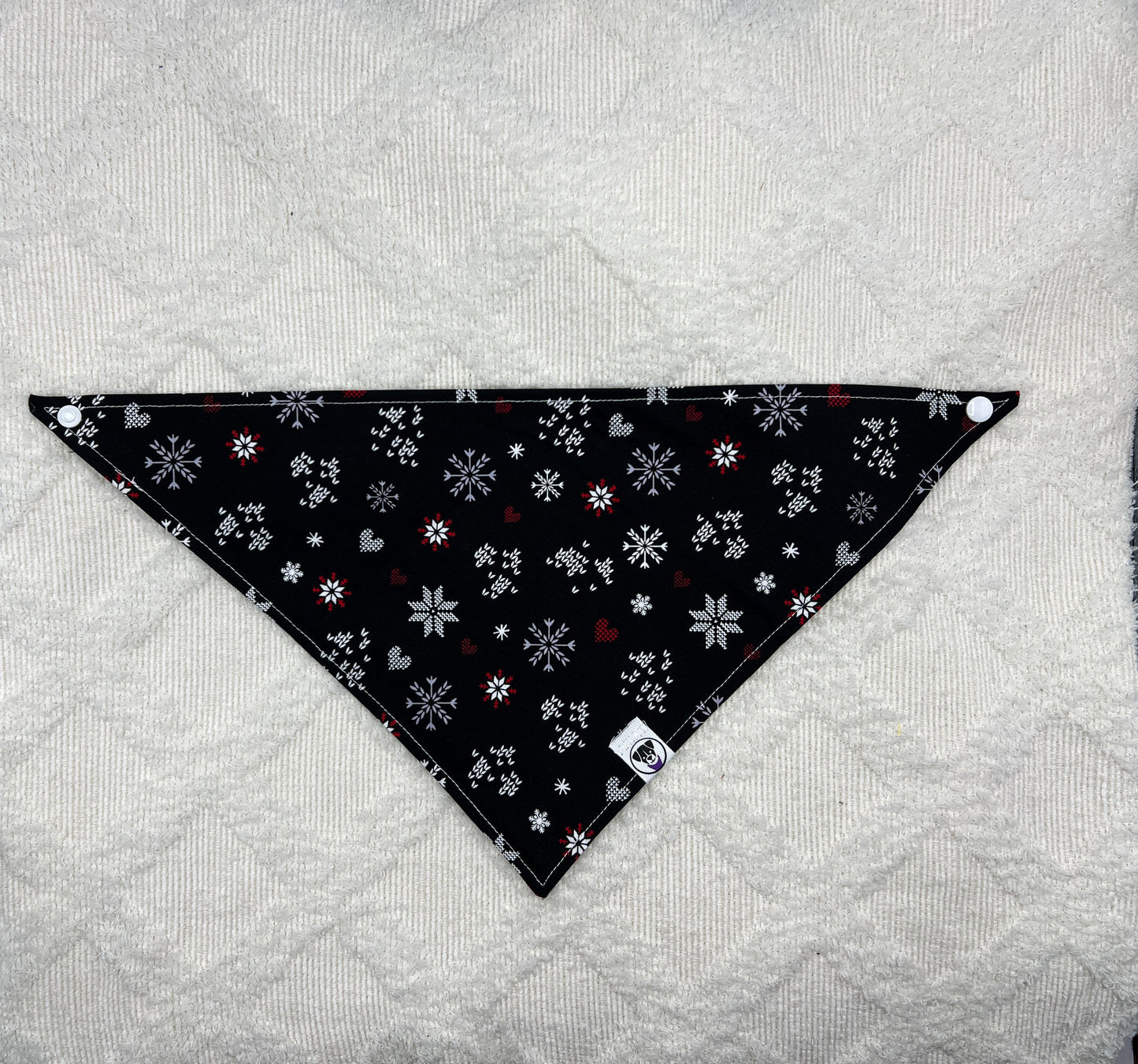 Black Sweater Pattern Bandana