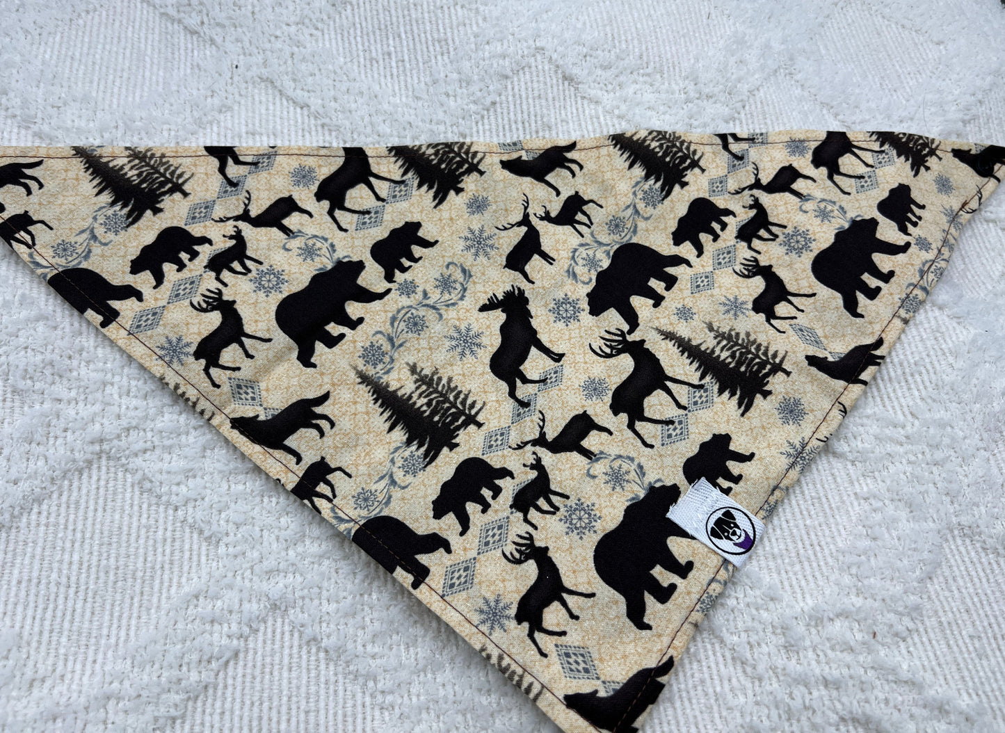 Winter Critters Bandana