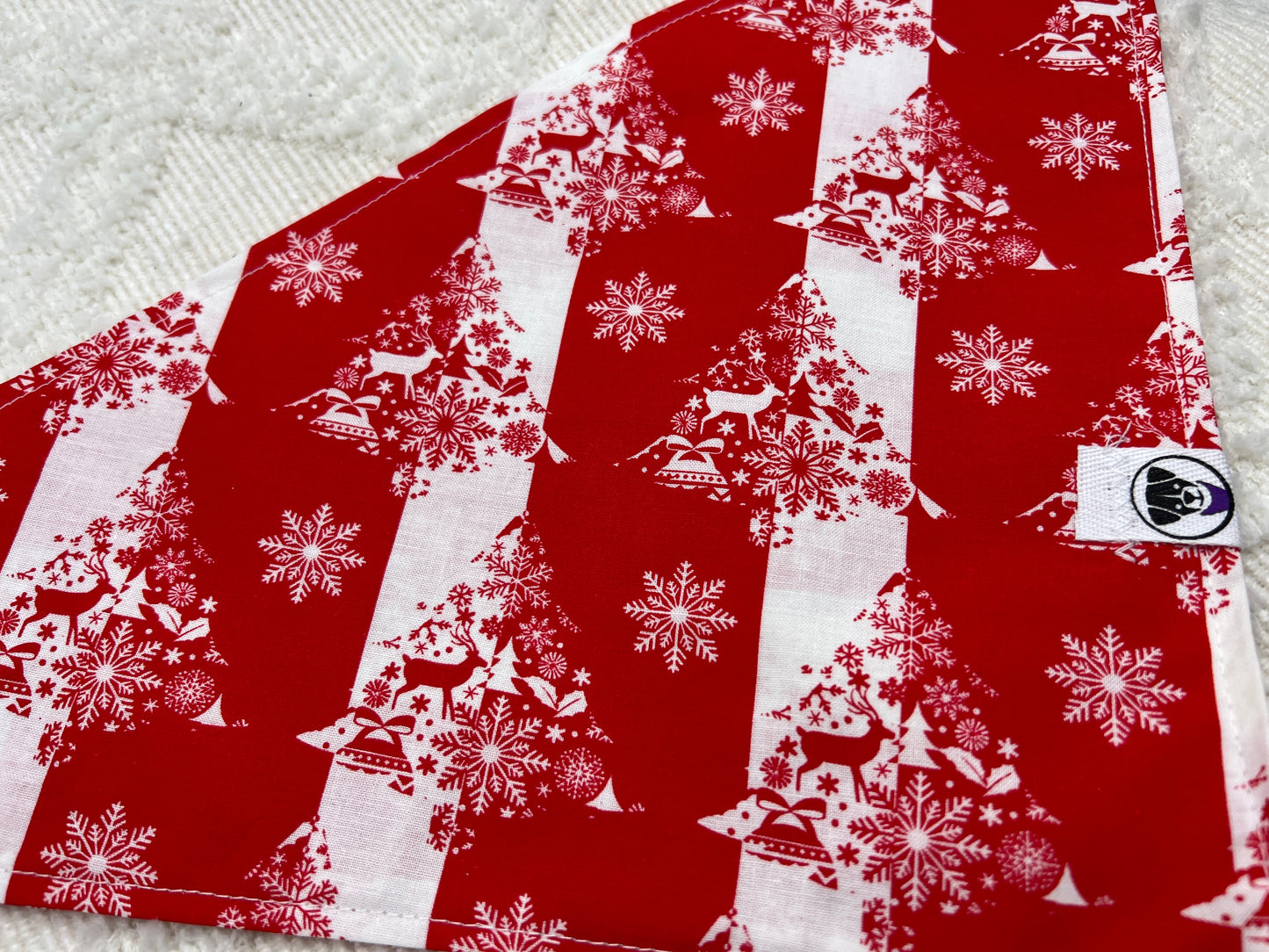 Christmas Stripes Bandana