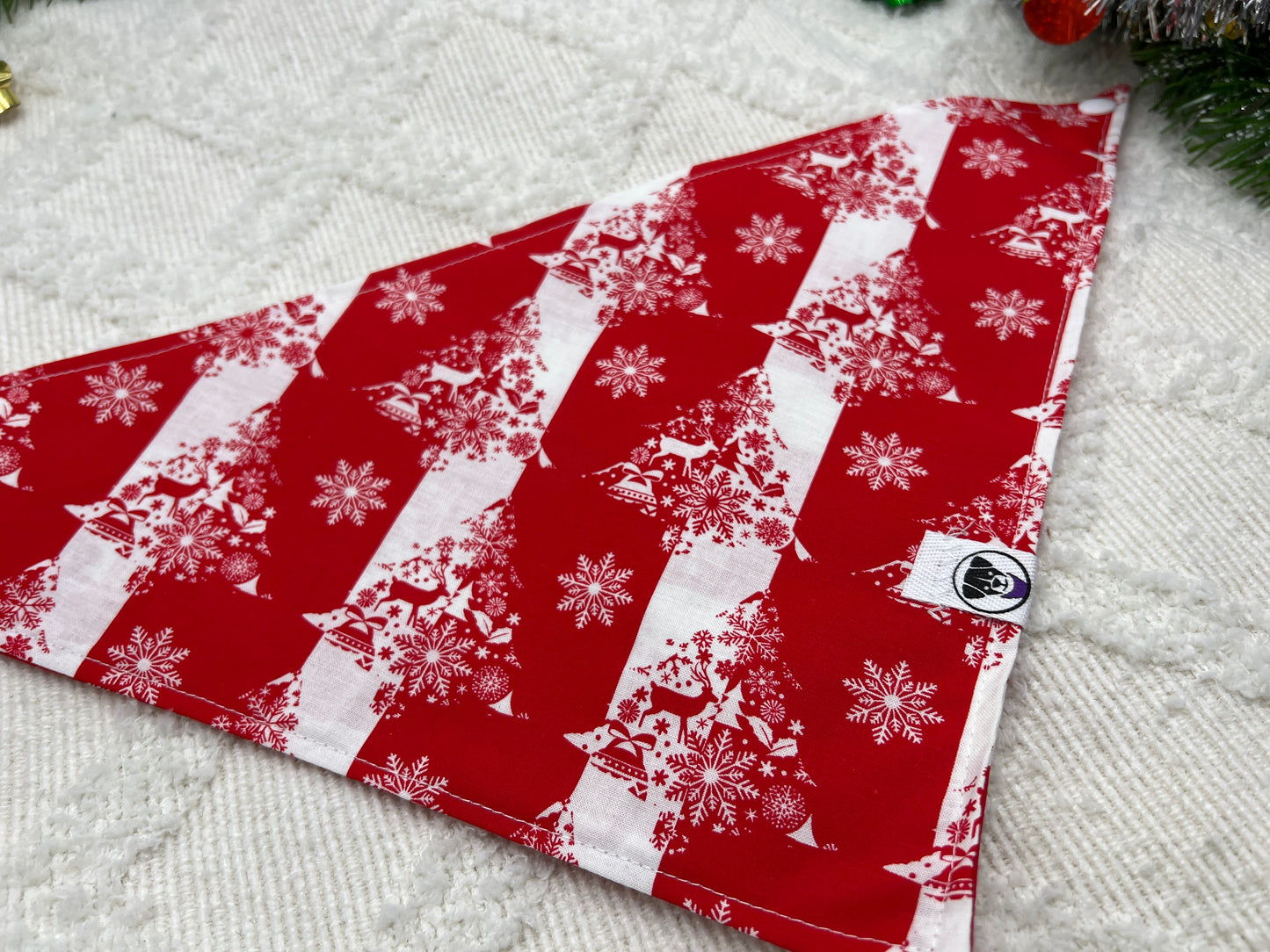 Christmas Stripes Bandana