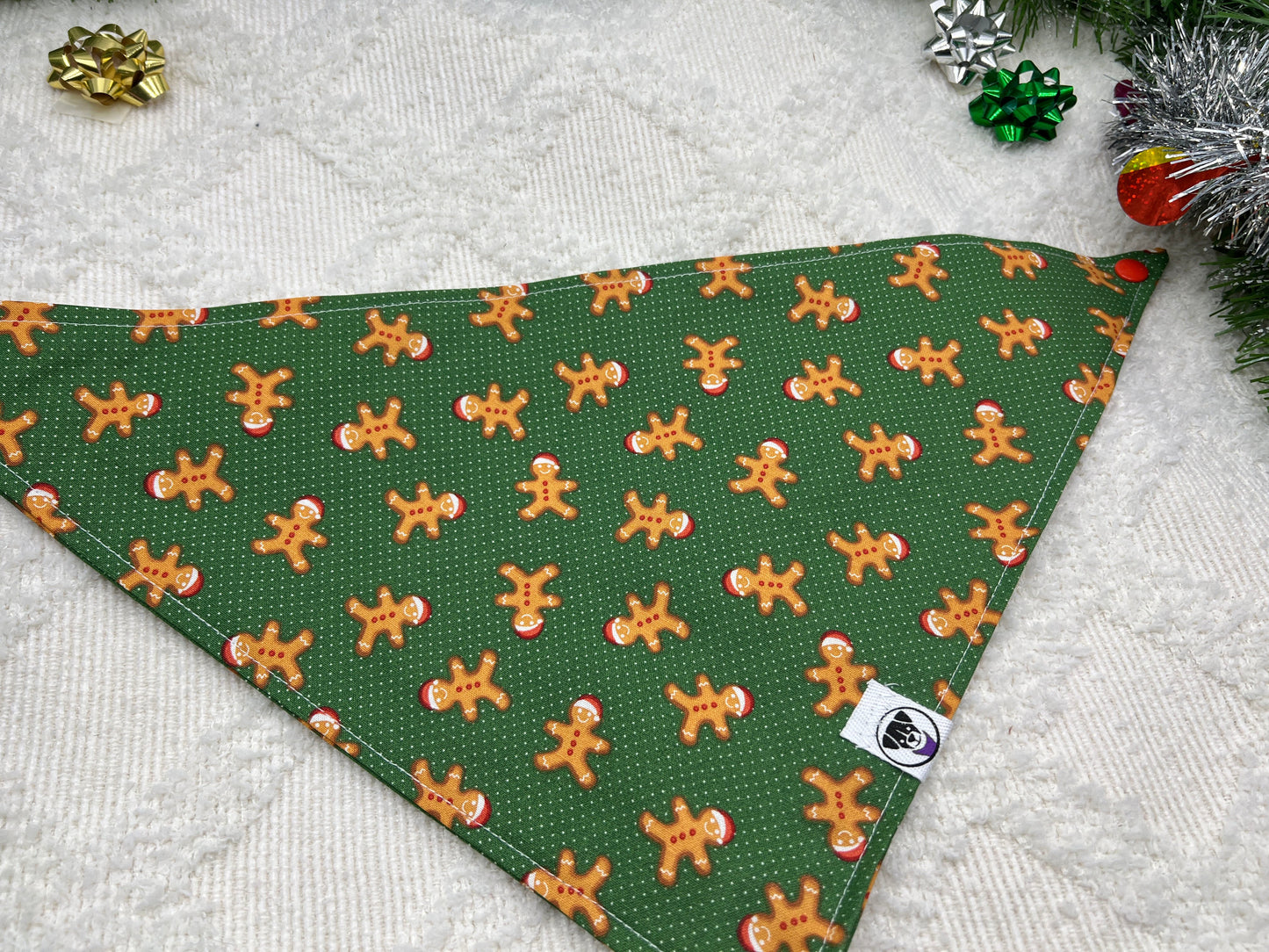 Santa Gingerbread Cookies Bandana