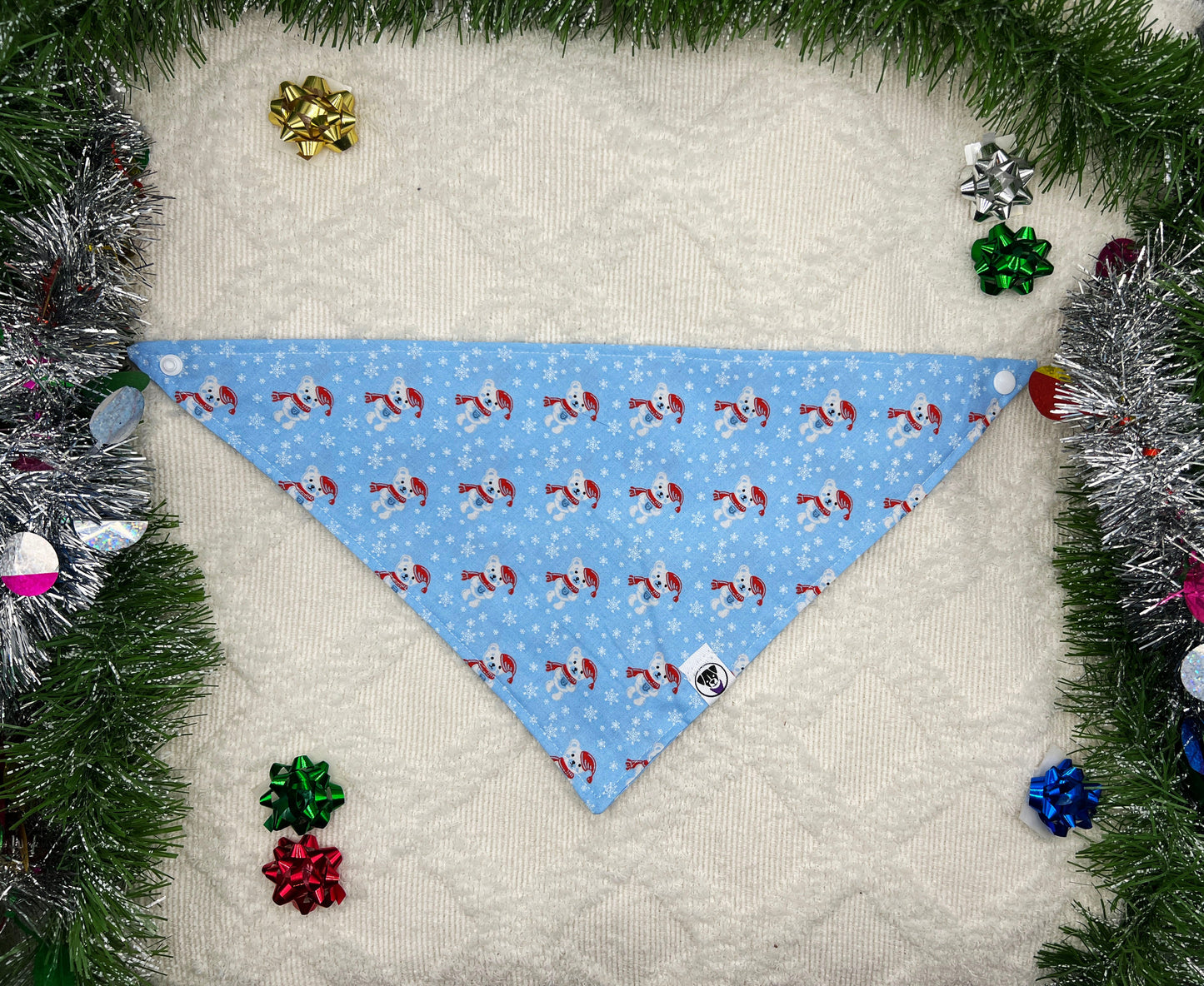 Santa Polar Bears Bandana