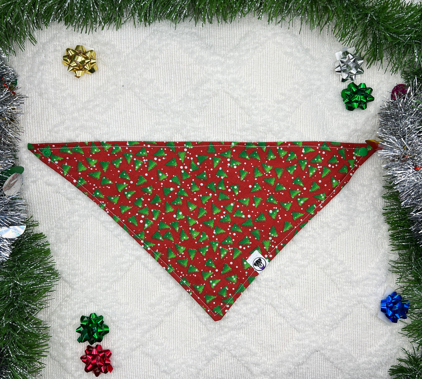 Christmas Tree Party Bandana
