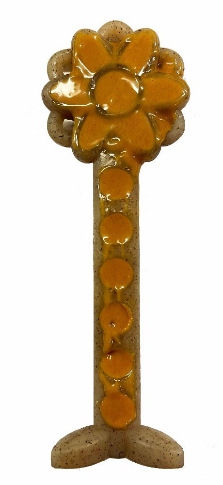 Flower Tower Nylon Chew Toy for Aggressive Chewers - USA Made Enrichment Toy - Doot's Pet LLC Collars For A Cause