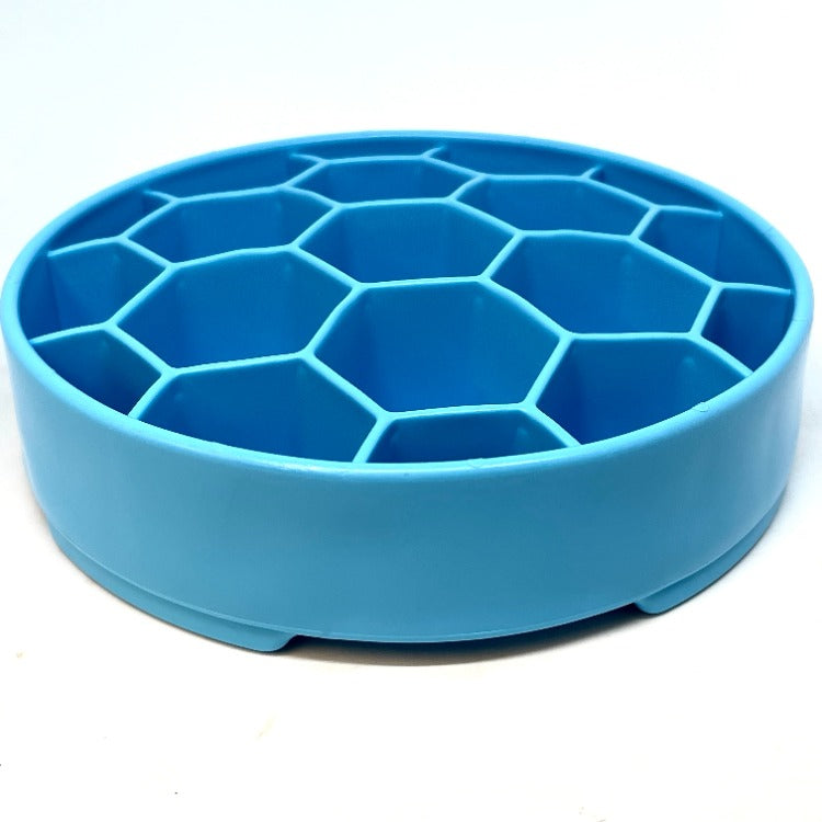Honeycomb eBowl Deep Slow Feeder Dog Bowl for Enrichment | USA Made - Doot's Pet LLC Collars For A Cause