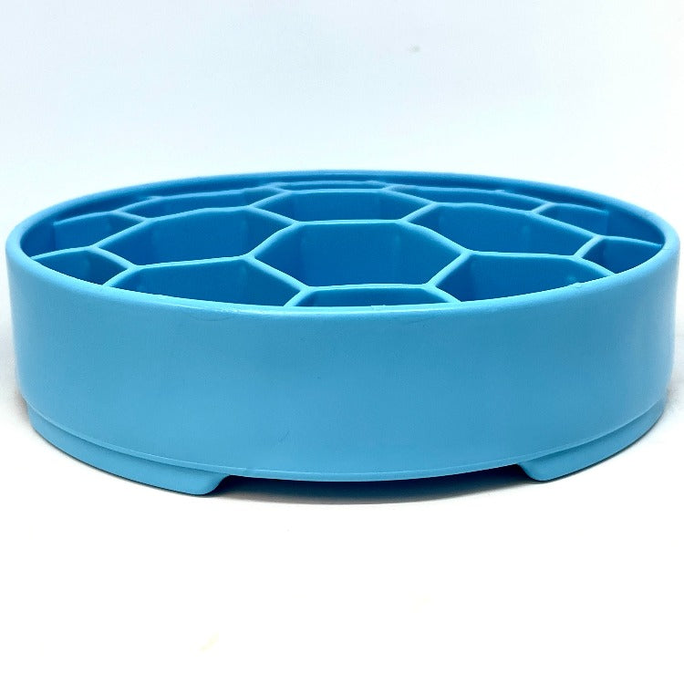 Honeycomb eBowl Deep Slow Feeder Dog Bowl for Enrichment | USA Made - Doot's Pet LLC Collars For A Cause