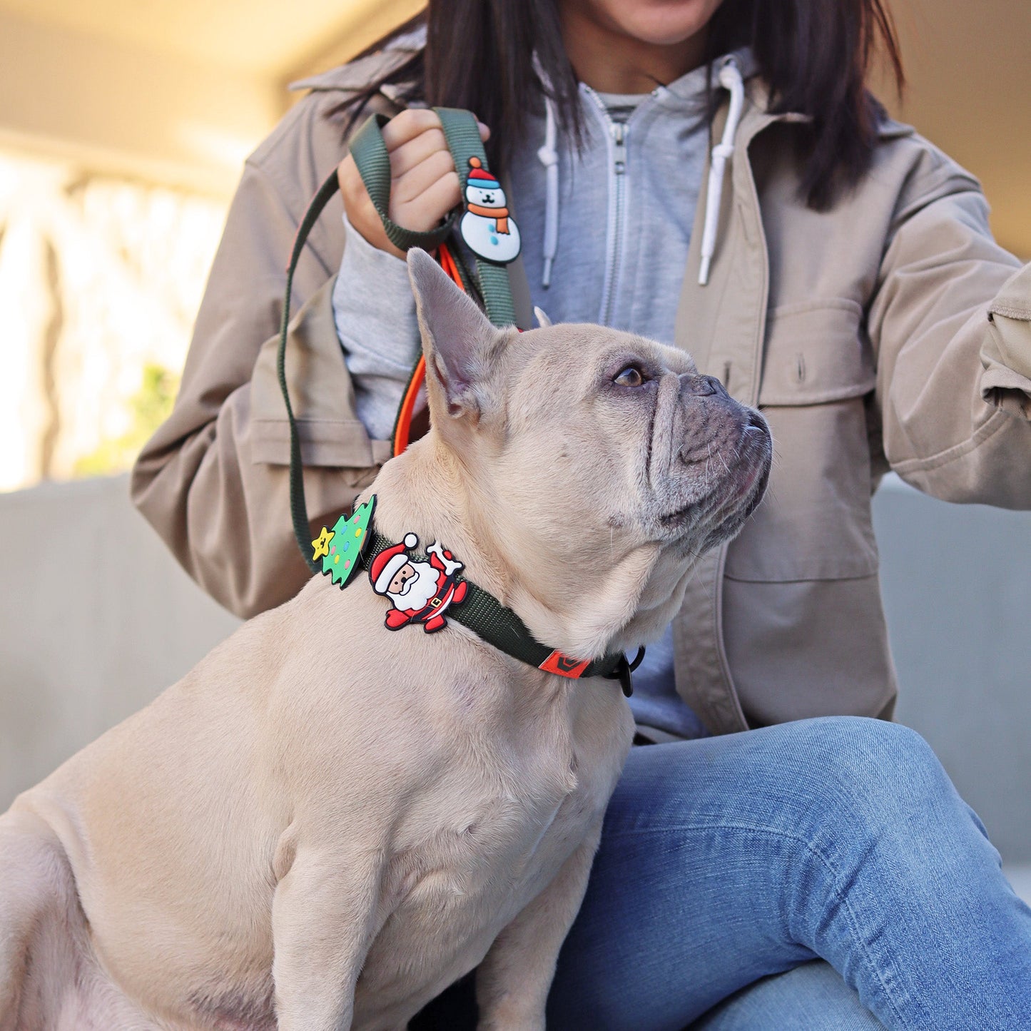 Snowman Jiby Dog Charm