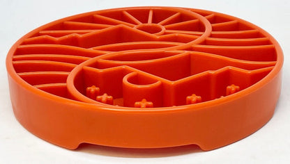 Sun and Moon eTray - Shallow Slow Feeder Dog Bowl for Enrichment | USA Made - Doot's Pet LLC Collars For A Cause