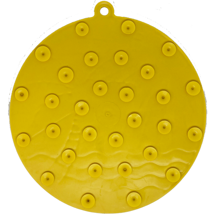 Sun n' Sea eMat - Enrichment Lick Mat For Dogs and Cats - With Suction Cups - Beach Design | USA Made - Doot's Pet LLC Collars For A Cause