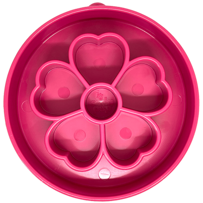 Flower eBowl Deep Slow Feeder Dog Bowl for Enrichment | USA Made - Doot's Pet LLC Collars For A Cause
