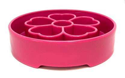 Flower eBowl Deep Slow Feeder Dog Bowl for Enrichment | USA Made - Doot's Pet LLC Collars For A Cause
