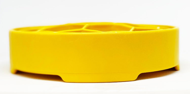 Honeycomb eBowl Deep Slow Feeder Dog Bowl for Enrichment | USA Made - Doot's Pet LLC Collars For A Cause