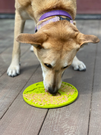 Tree of Life eMat - Enrichment Lick Mat For Dogs and Cats - With Suction Cups | Tree Design | USA Made - Doot's Pet LLC Collars For A Cause