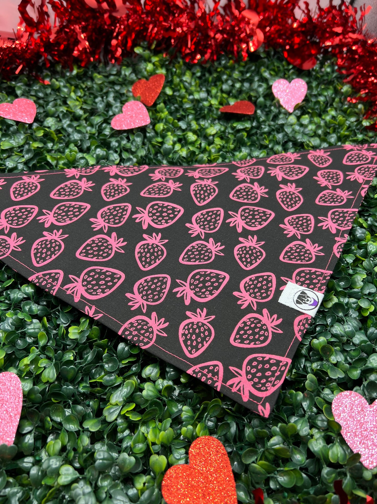 Strawberry Neon Bandana