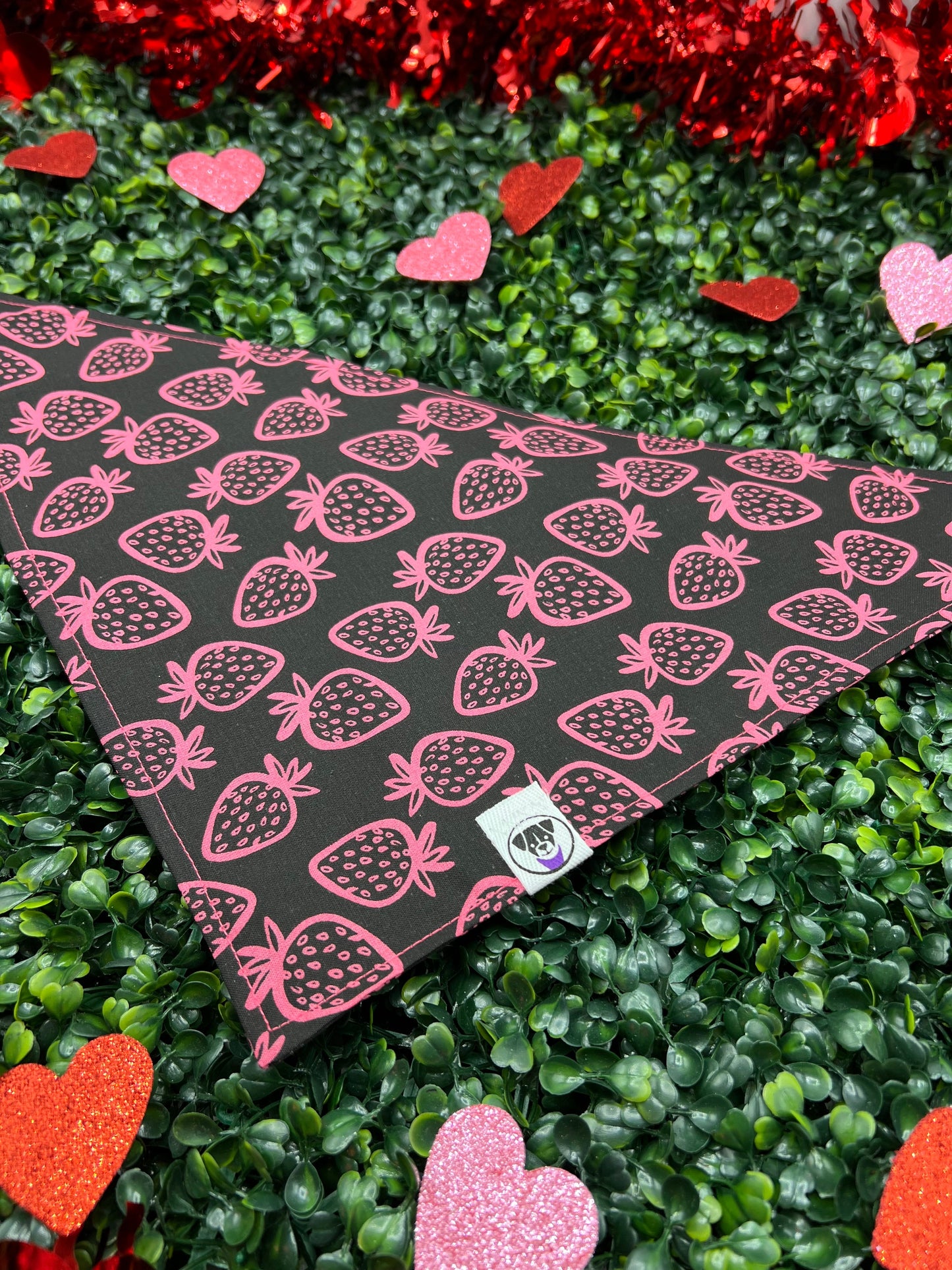 Strawberry Neon Bandana