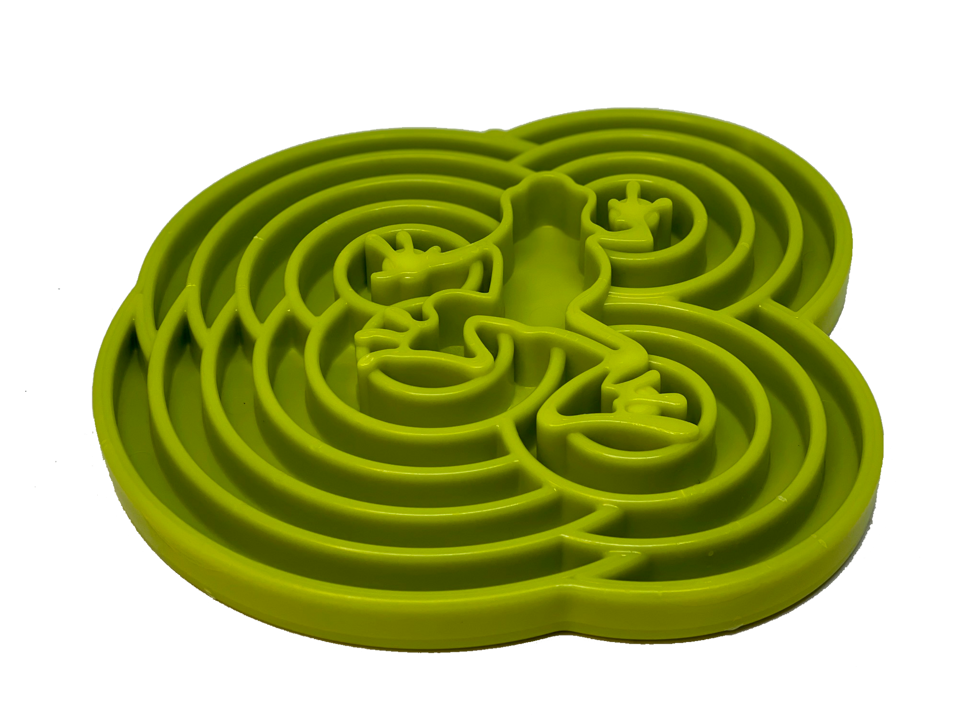 Water Frog eTray - Shallow Slow Feeder Dog Bowl for Enrichment | USA Made - Doot's Pet LLC Collars For A Cause