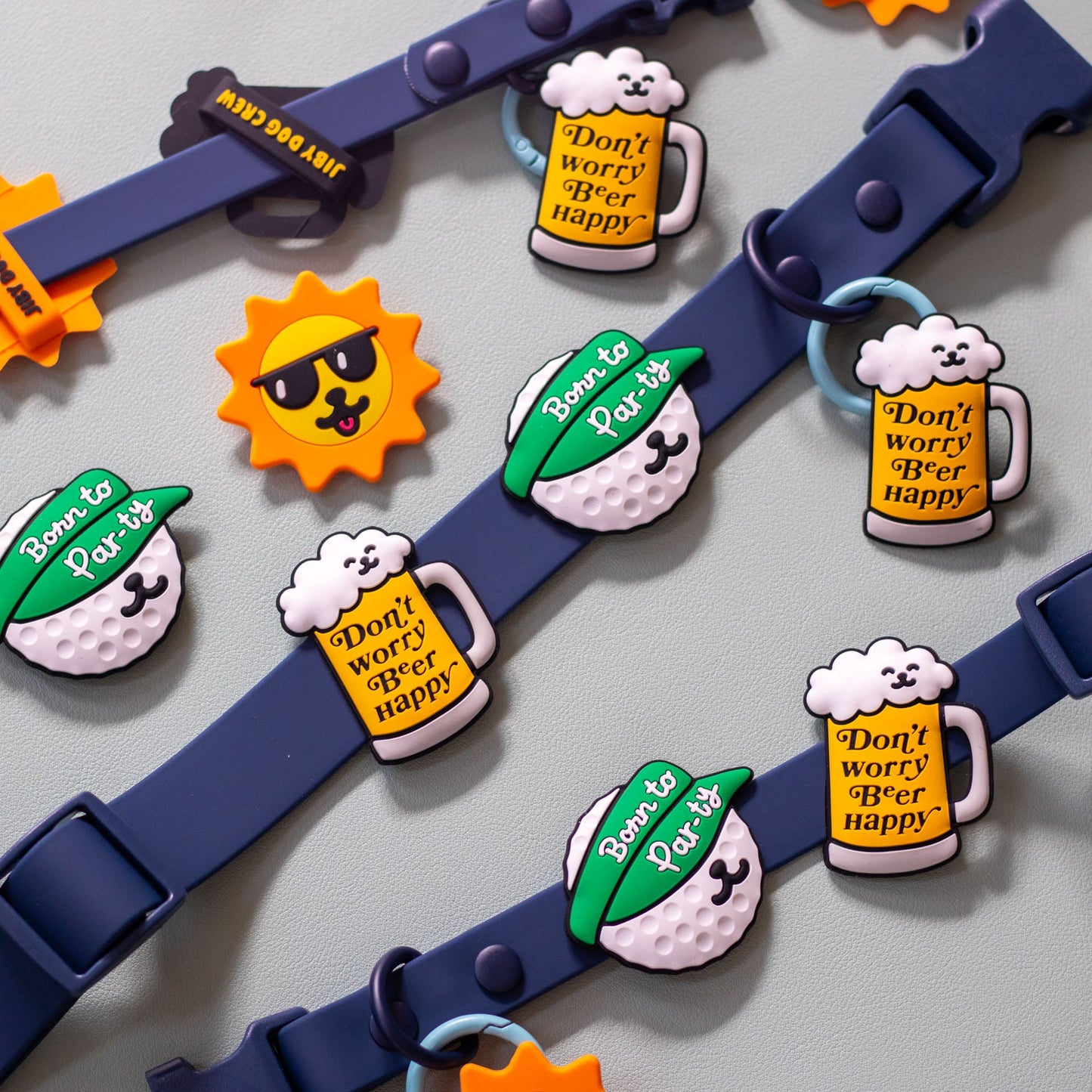 Par-ty Pete Golf Jiby Dog Charm