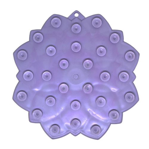 Mandala Softie eTray Shallow Slow Feeder Dog Bowl with Suction Cups |  USA Made - Doot's Pet LLC Collars For A Cause