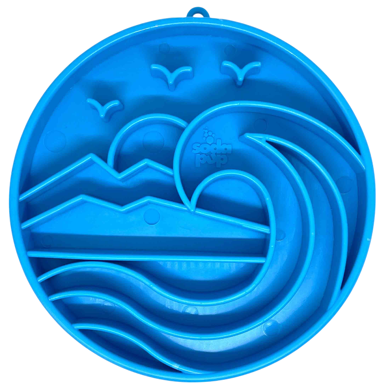 Baja Design eTray - Shallow Slow Feeder Dog Bowl for Enrichment | USA Made - Doot's Pet LLC Collars For A Cause