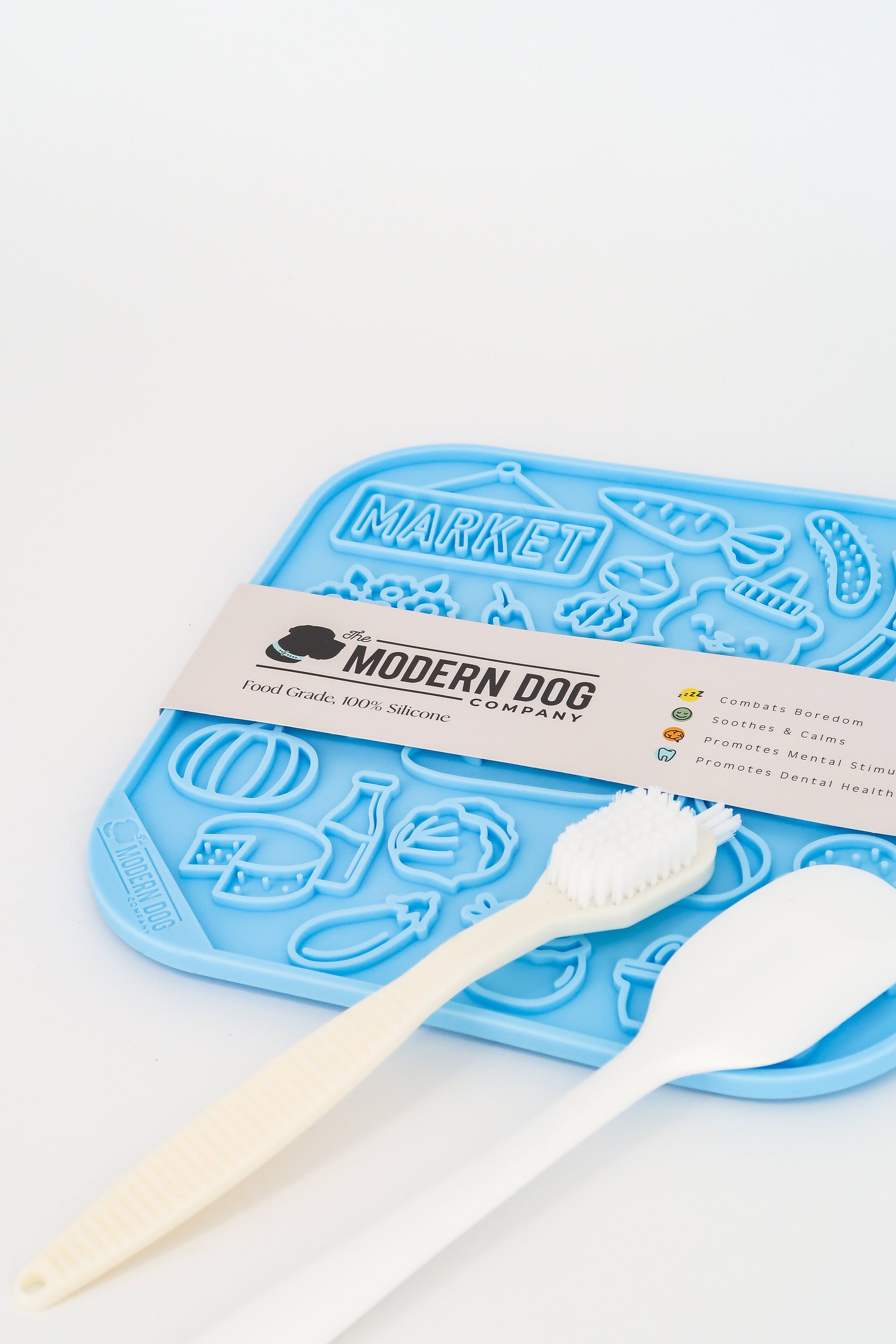 The Modern Dog Co. - Farmer's Market Lick Mat - Doot's Pet LLC Collars For A Cause