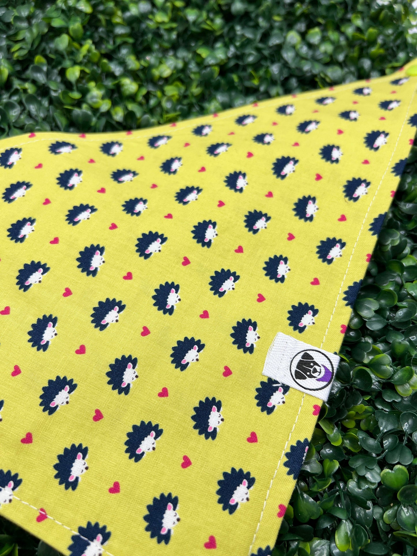 Hedgies and Hearts Bandana