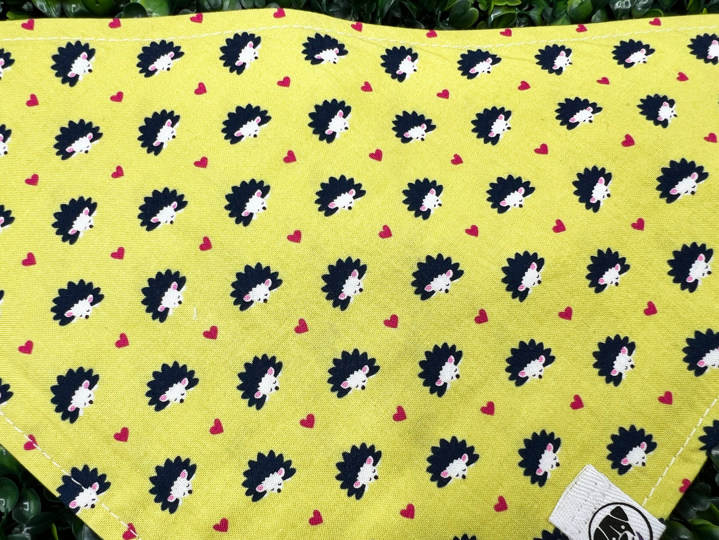 Hedgies and Hearts Bandana